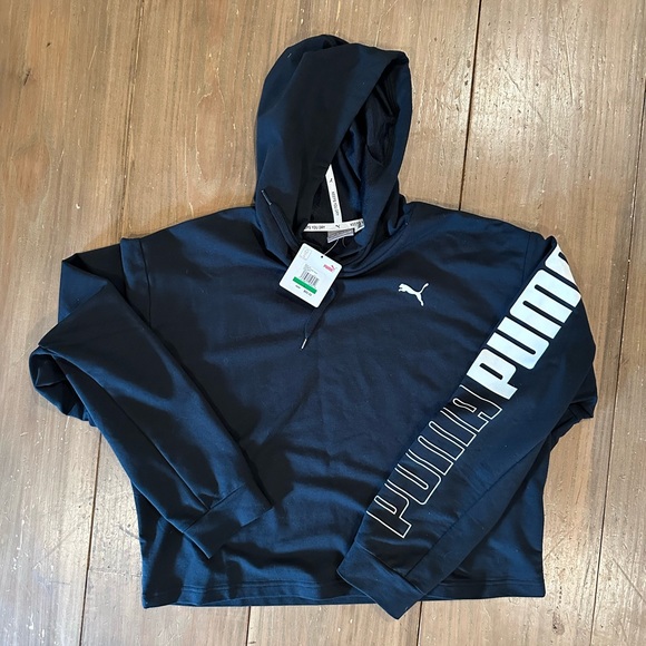 PUMA - Light Hooded Top - slightly cropped - size L - Picture 4 of 4